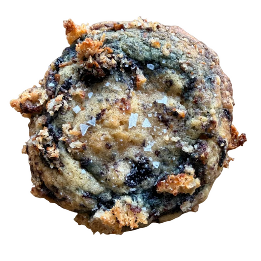 Salted Blueberry Lemon Toast Cookie