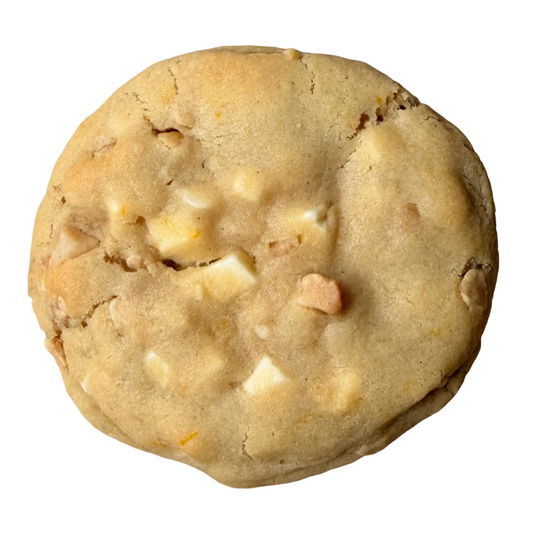 Orange White Chocolate Macadamia Cookie